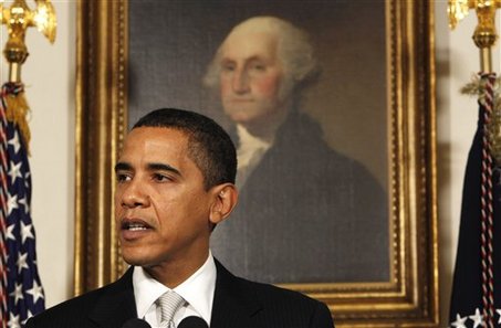 George Washington and Barack Obama