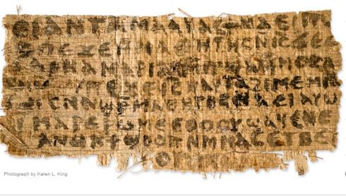 Papyrus Fragment Claiming Christ had a Wife